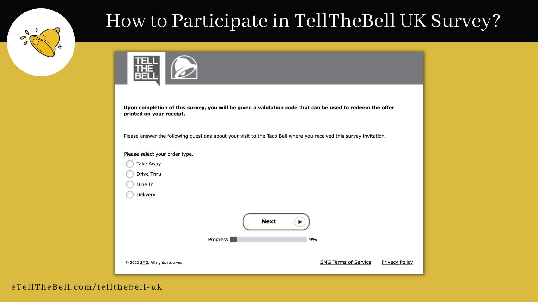 Please select your order type - TellTheBell UK