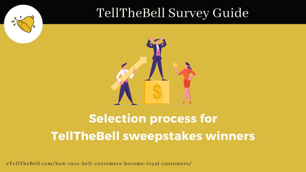 Selection process for TellTheBell sweepstakes winners
