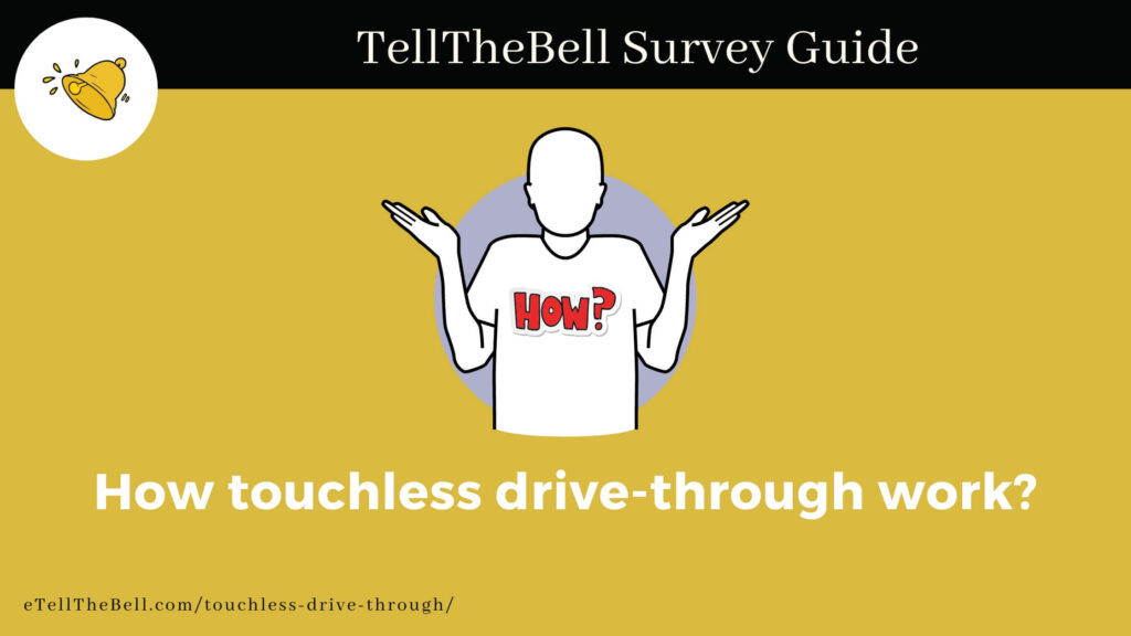How touchless drive-through work