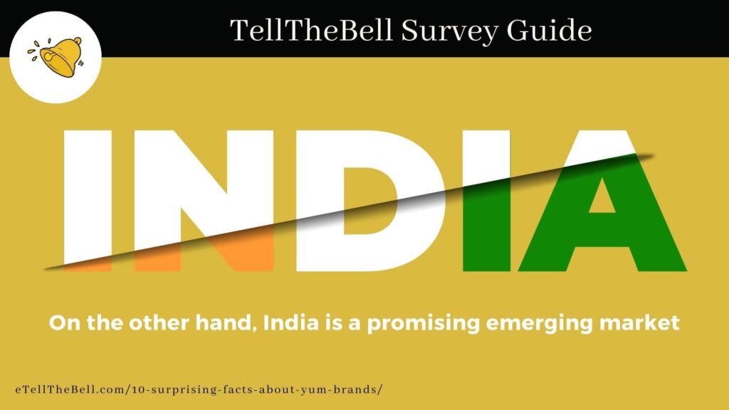 On the other hand, India is a promising emerging market